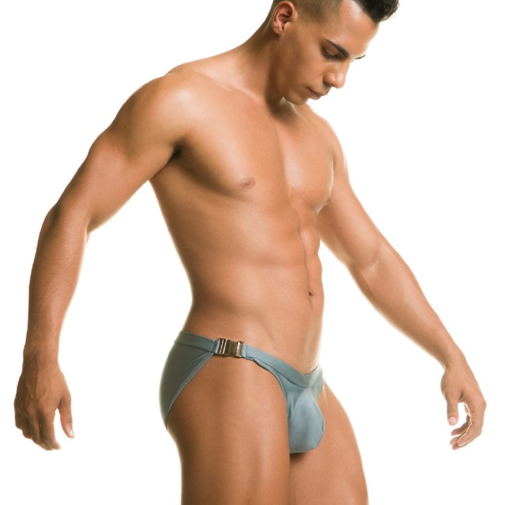 GIGO RUSH GRAY SWIM BRIEF - Picture 5 of 5